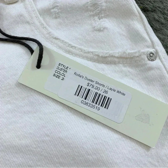 NWT Rolla’s Duster Shorts Layla White - Picture 10 of 14